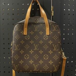 Louis Vuitton Spontini AR0053 2way Handbag Shoulder Bag
